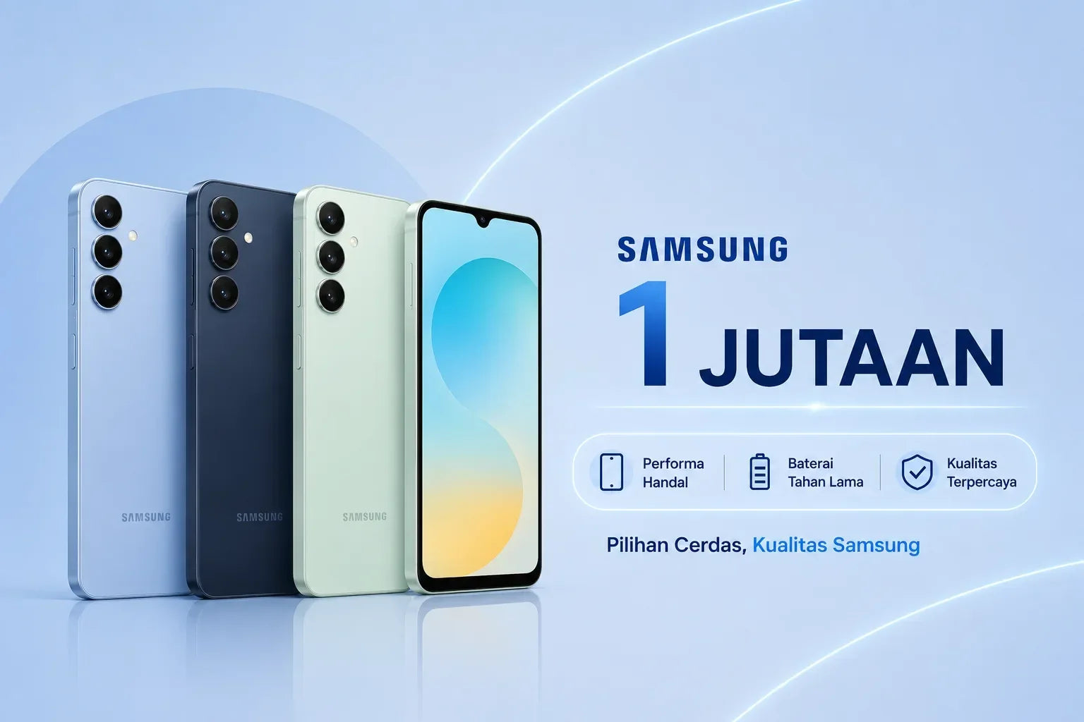 5 Rekomendasi HP Samsung 1 Jutaan Terbaik di 2026