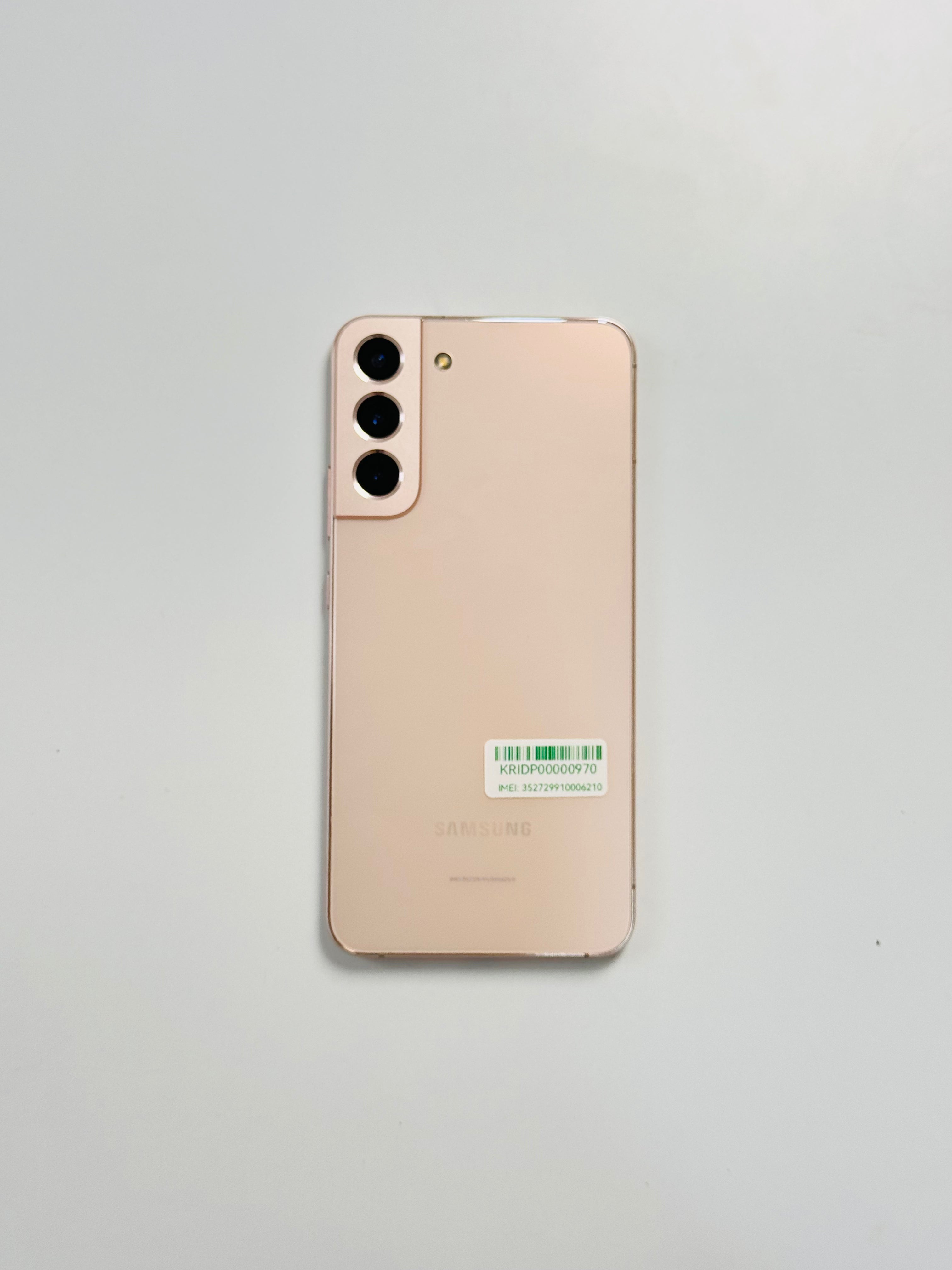 Samsung S22 Plus 256GB ex SEIN Pink Gold Kondisi Baik