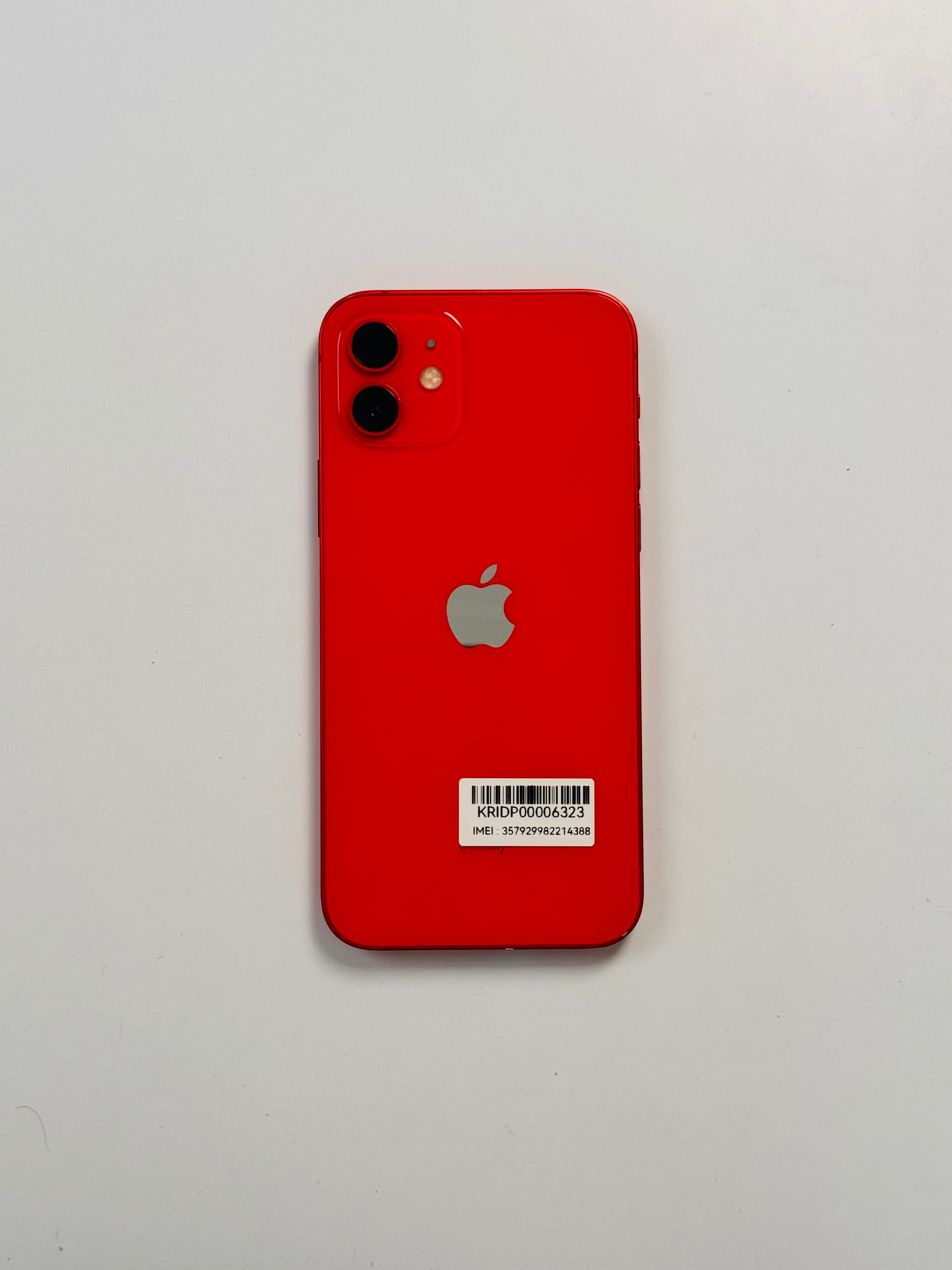 iPhone 12 128GB Bea Cukai Red Kondisi Baik
