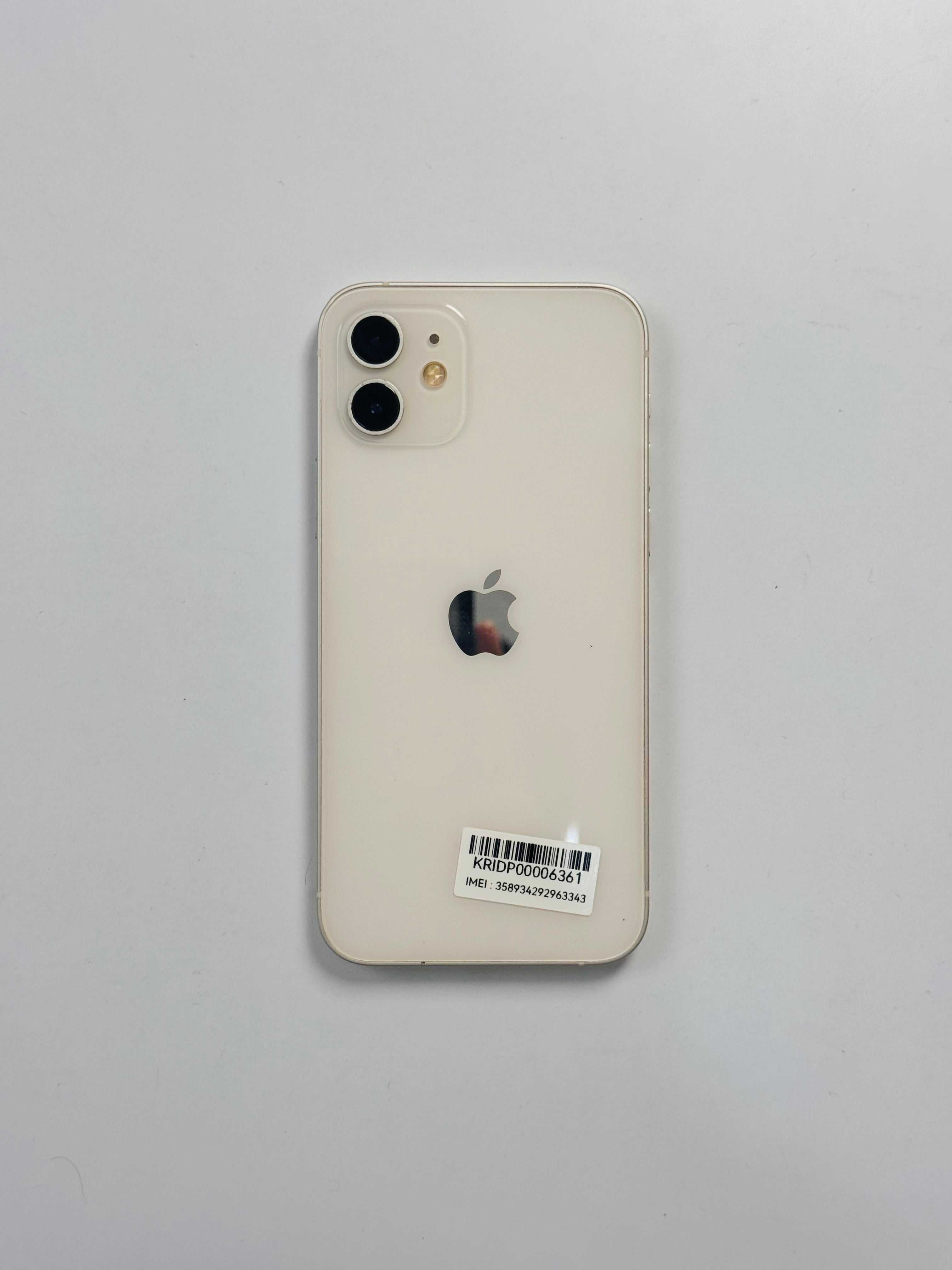 iPhone 12 64GB Bea Cukai White Kondisi Sempurna