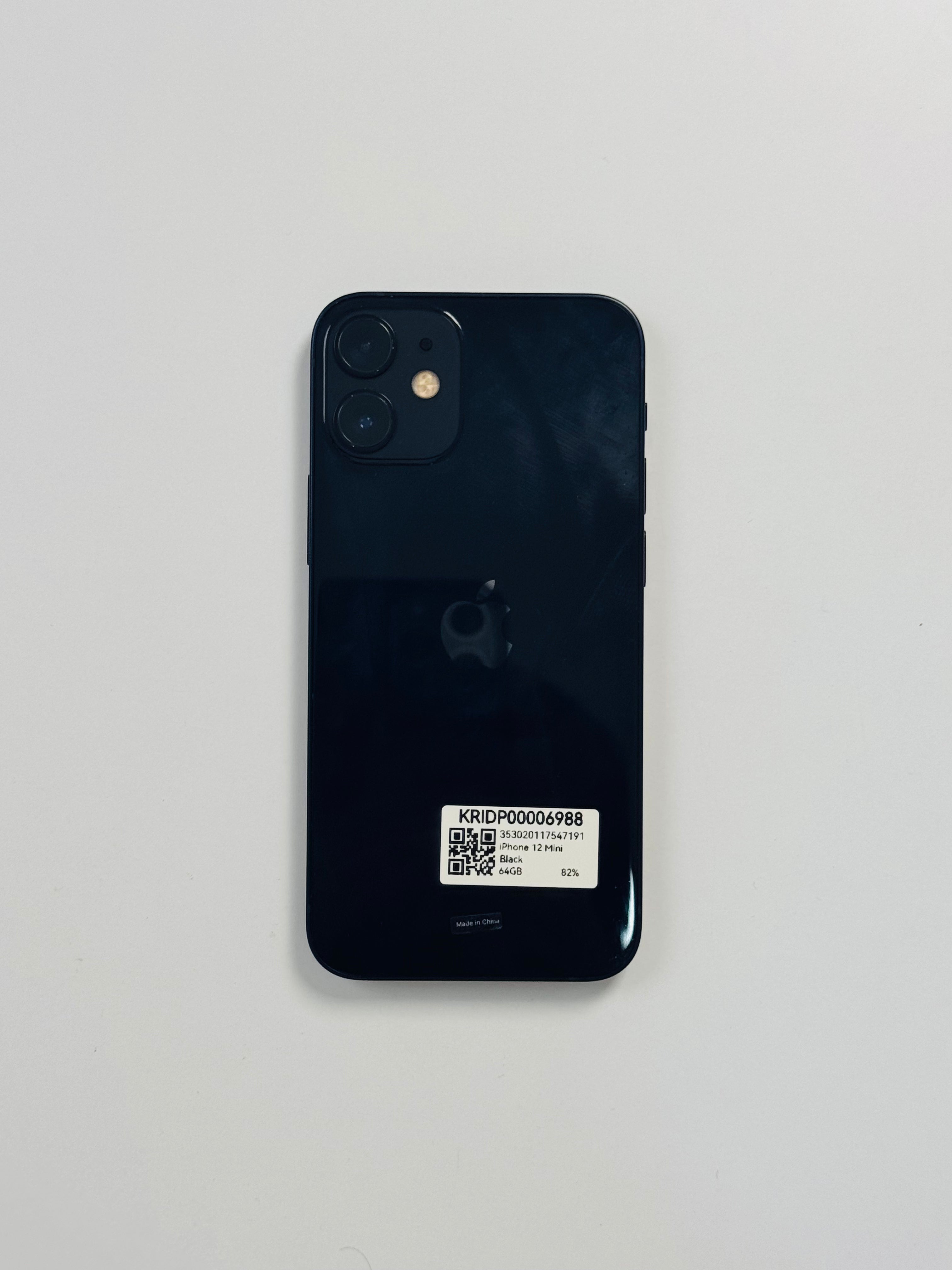 iPhone 12 Mini 64GB ex iBox Black Kondisi Baik