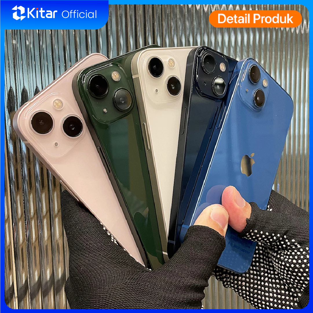iPhone 13 Second Original Resmi IMEI Permanen + Garansi 1 Tahun Kitar