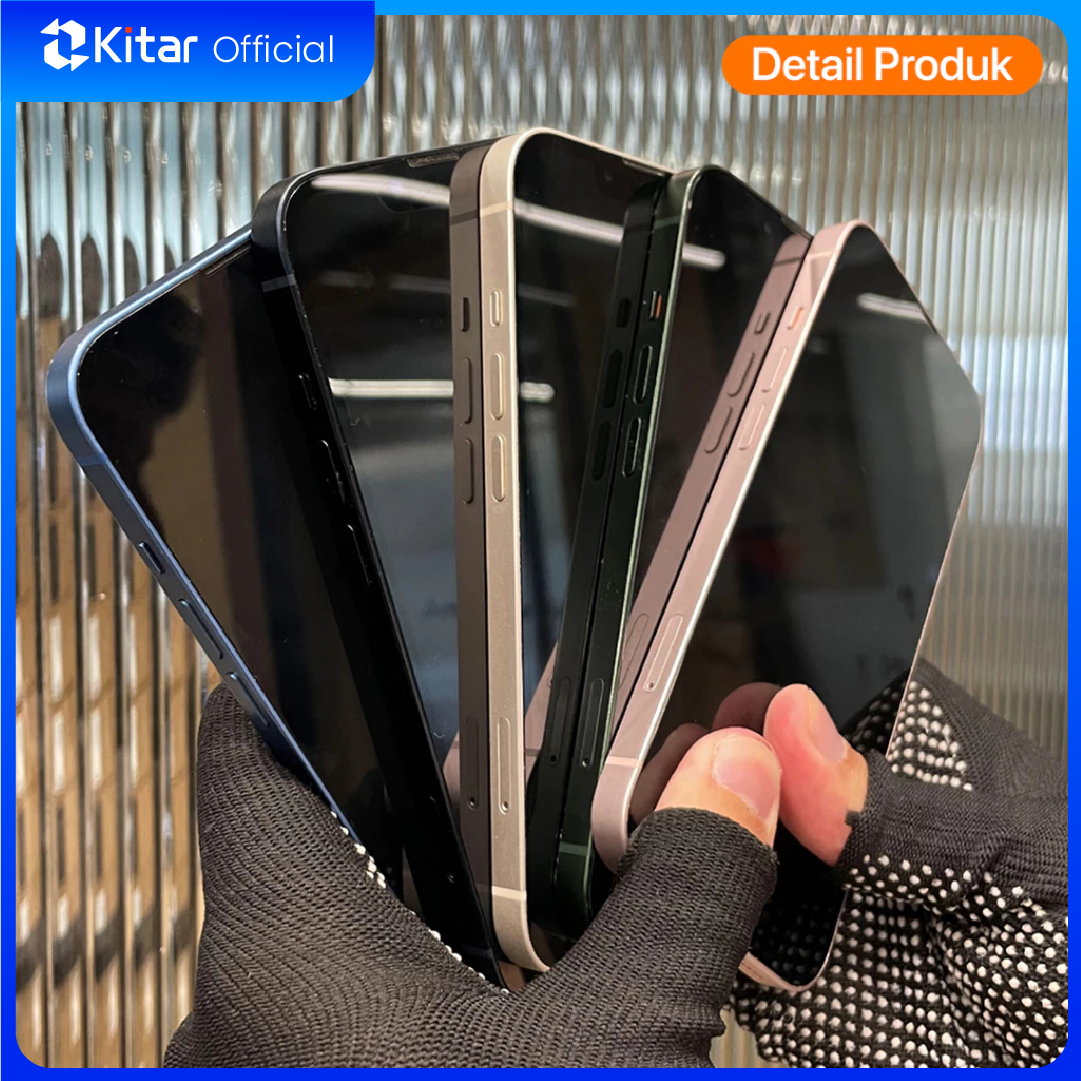 iPhone 13 Second Original Resmi IMEI Permanen + Garansi 1 Tahun Kitar