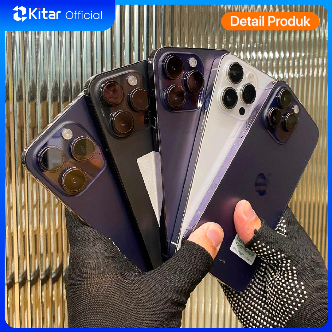 iPhone 14 Pro Max Second Original Resmi IMEI Permanen + Garansi 1 Tahun