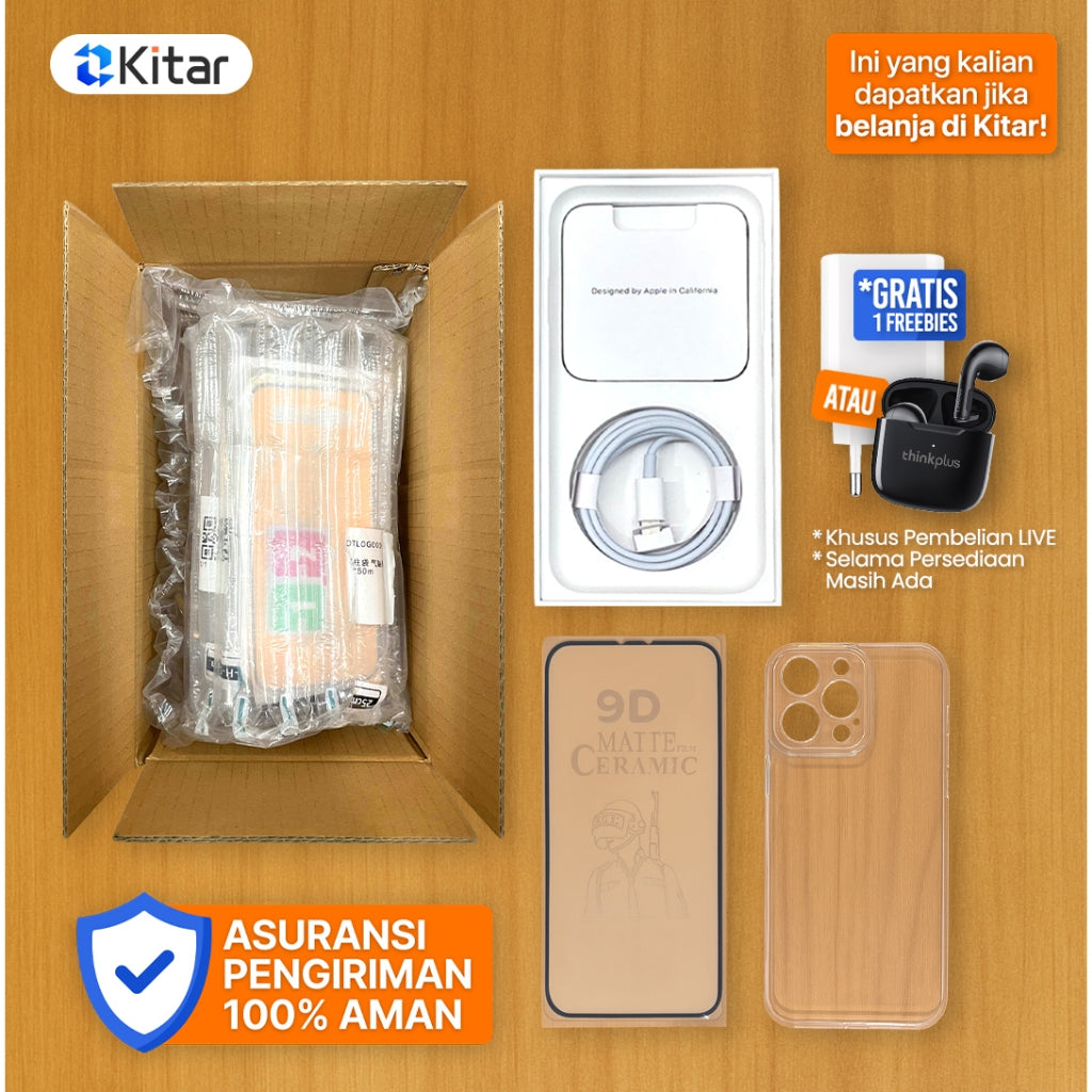 iPhone 13 Pro Max ex iBox Beacukai IMEI Permanen Garansi 12 Bln 100% Original Second iPhone FULLSET 128GB 256GB 512GB 1TB