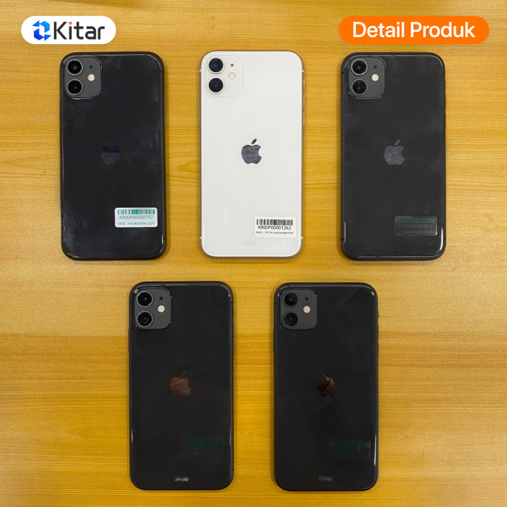 iPhone 11 ex iBox Beacukai IMEI Permanen Garansi 12 Bln 100% Original Second IP Fullset