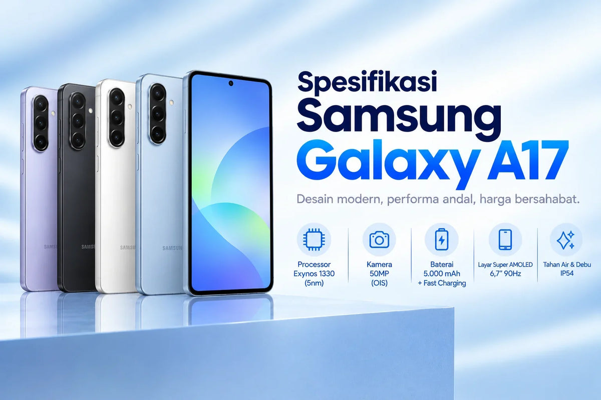 Spesifikasi Samsung Galaxy A17 Lengkap dan Harga Bekasnya Kitar
