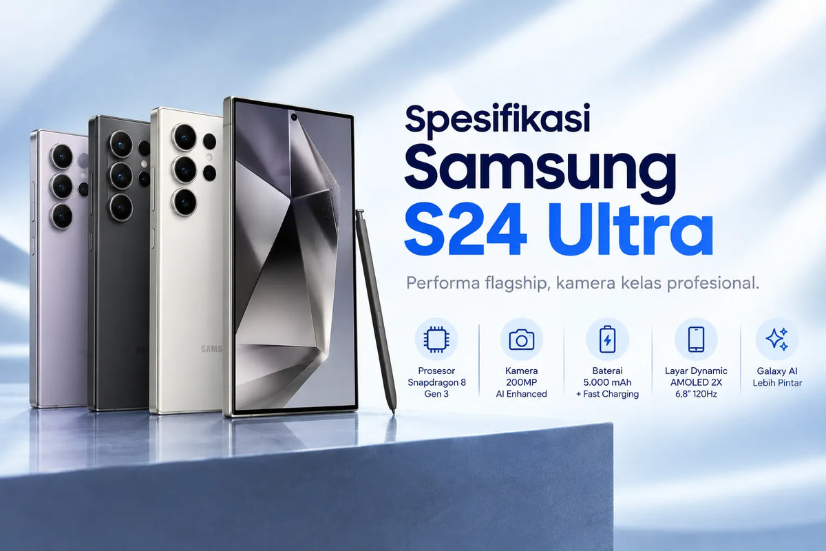 Spesifikasi Samsung S24 Ultra & Harga Bekasnya di Kitar Kitar