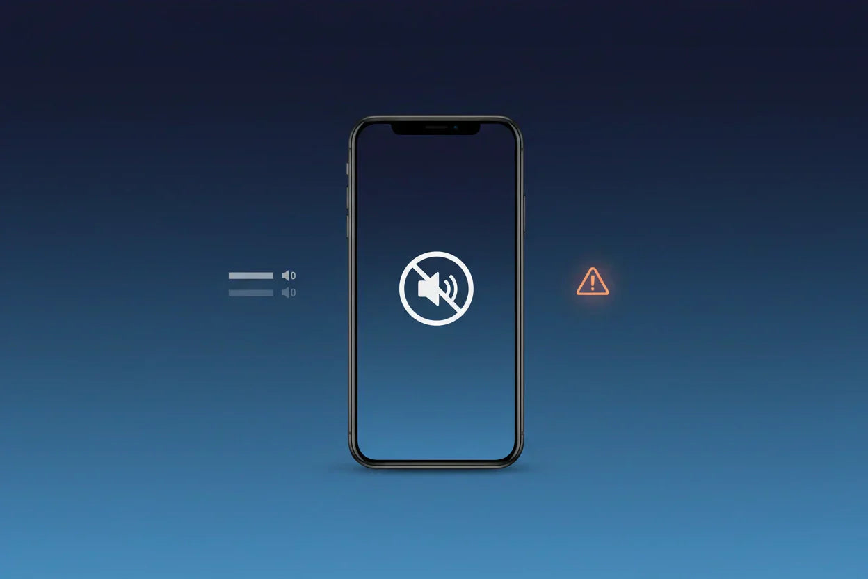kenapa iphone tidak ada suaranya