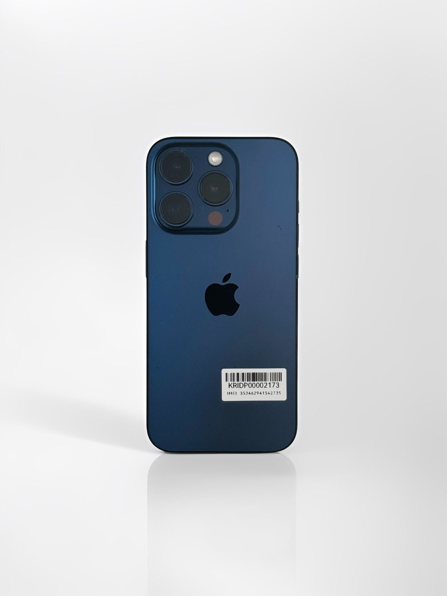 iPhone 15 Pro 128GB ex iBox warna Blue Titanium