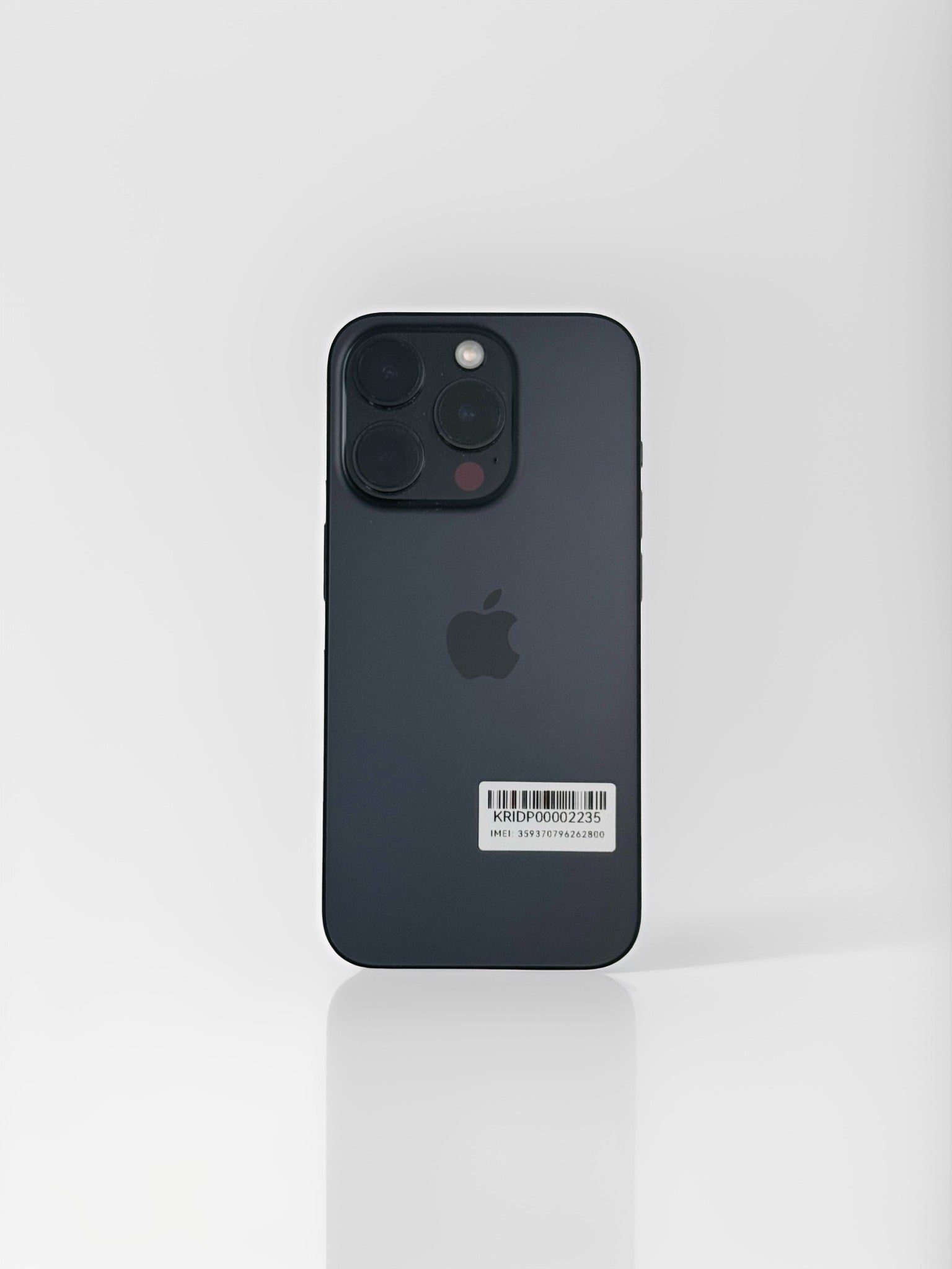 iPhone 15 Pro 128GB ex iBox warna Black Titanium