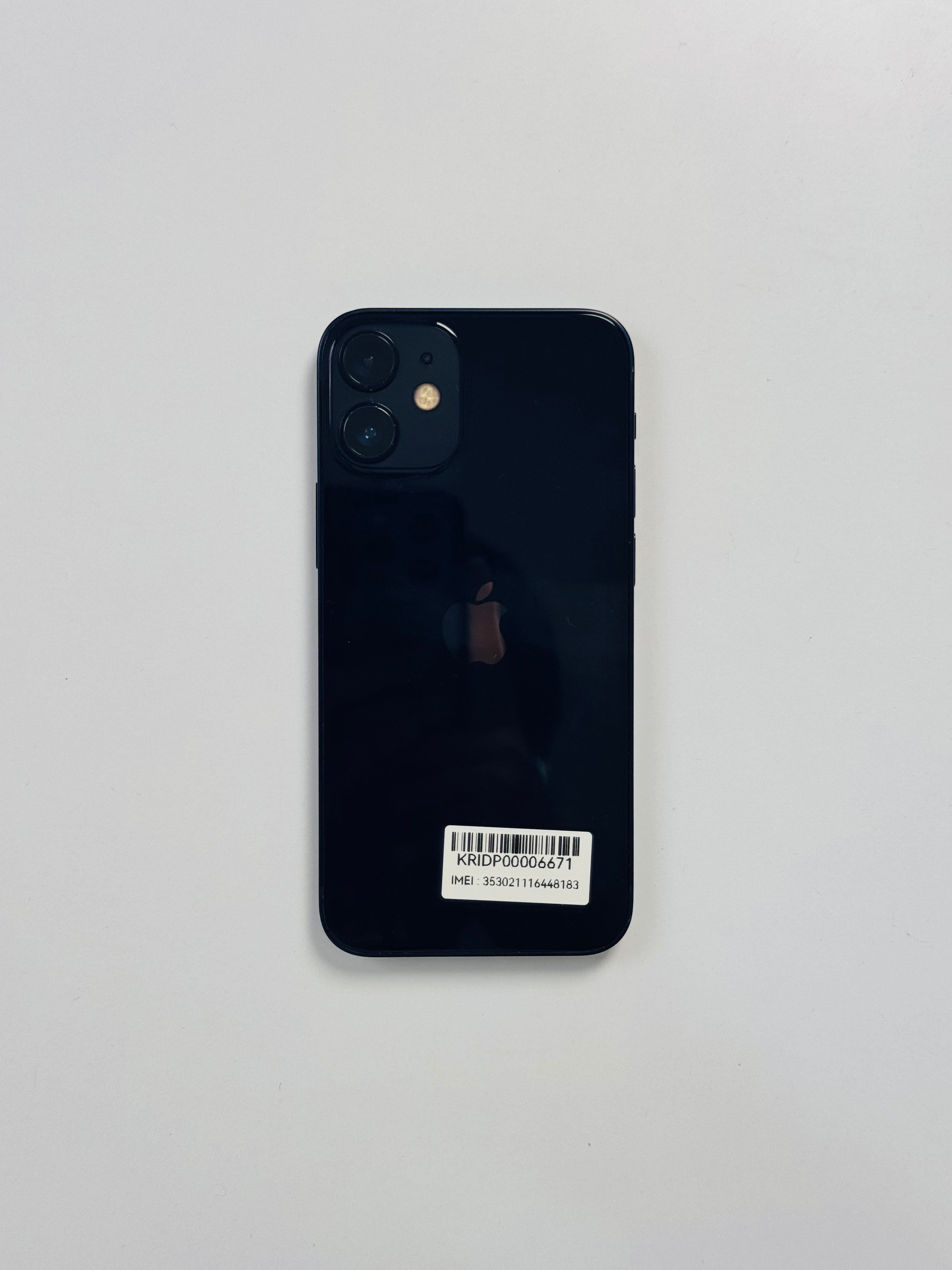 iPhone 12 Mini 64GB ex iBox Black Kondisi Baik