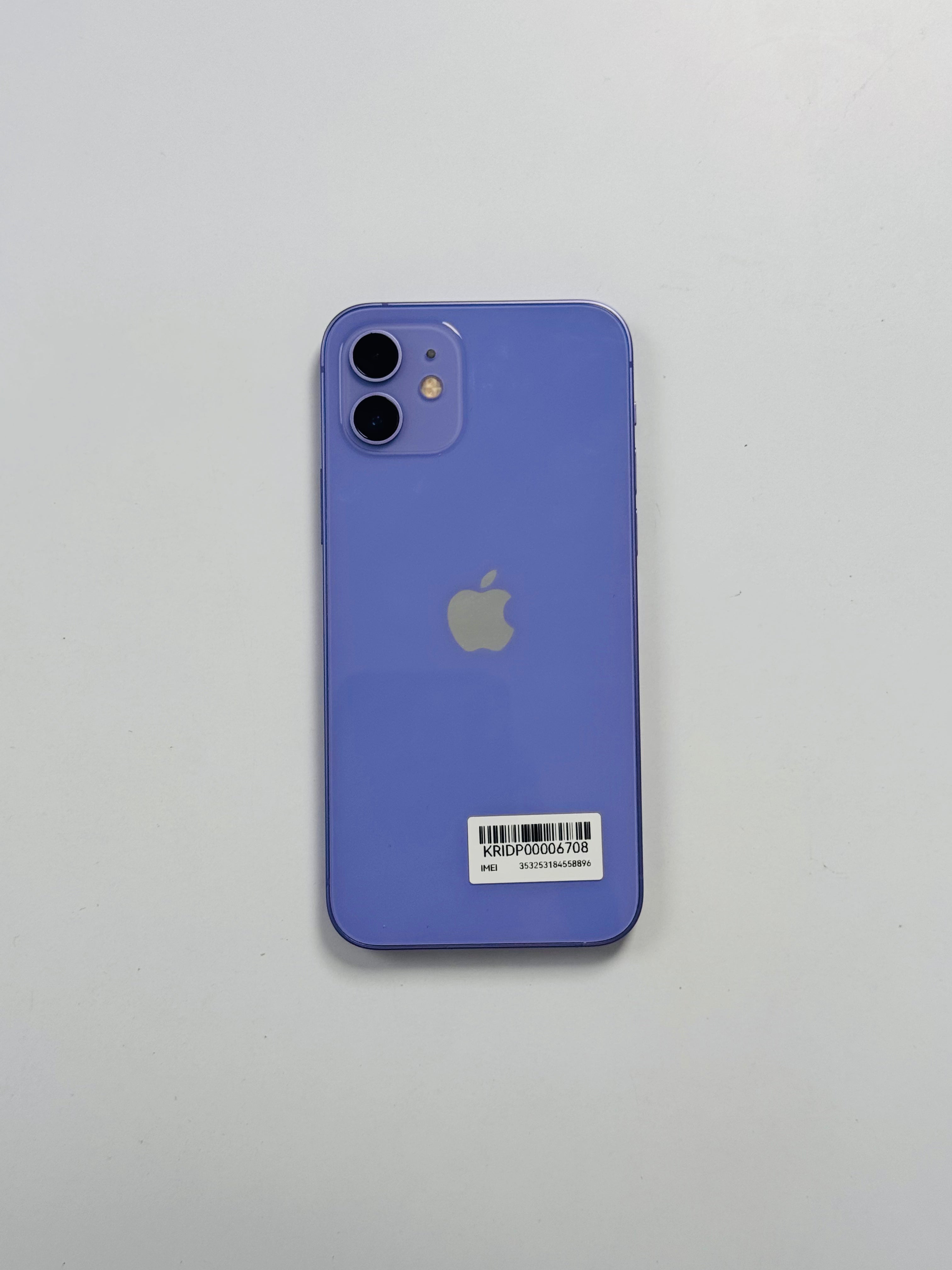 iPhone 12 64GB Bea Cukai Purple Kondisi Baik