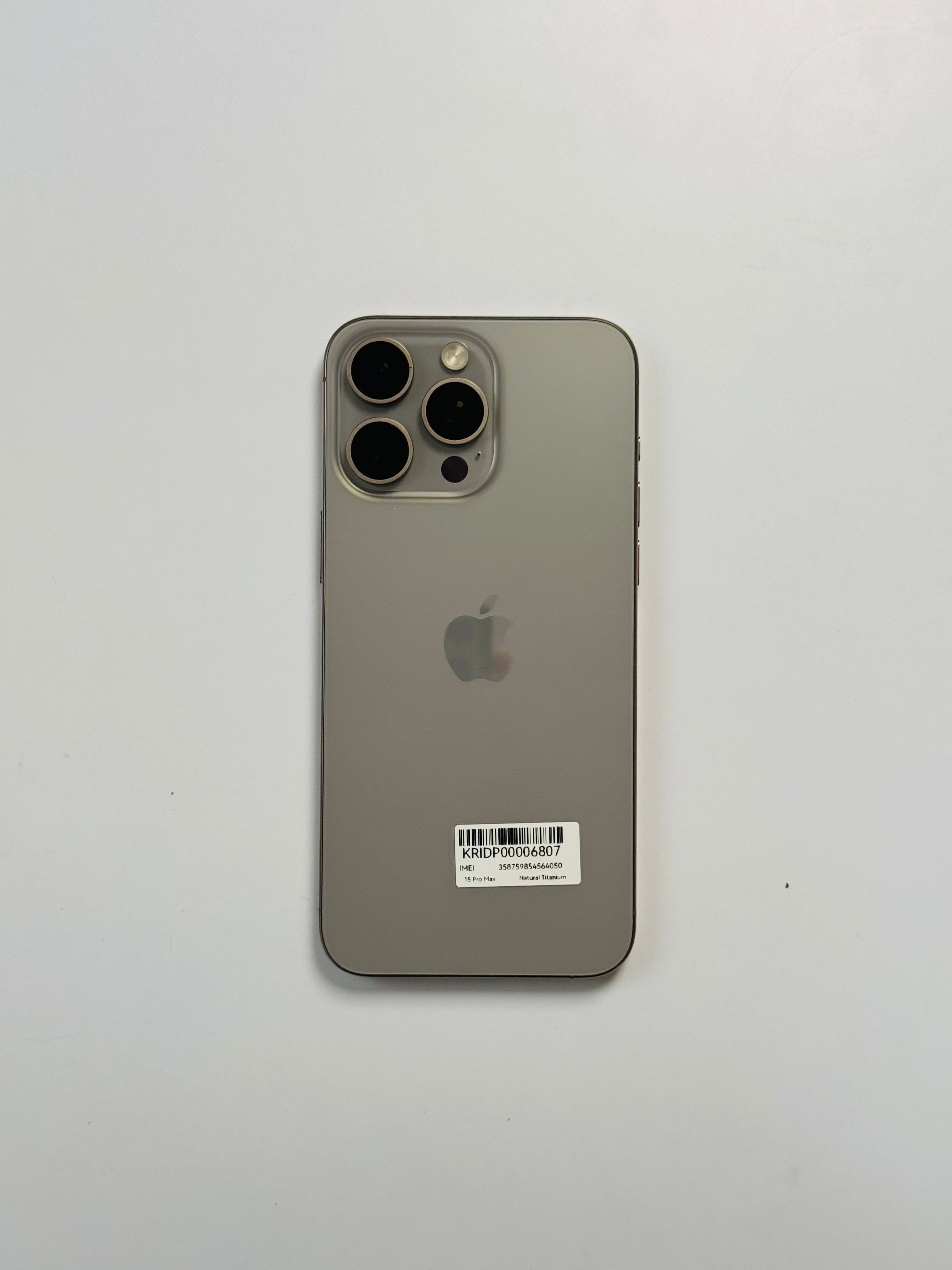 iPhone 15 Pro Max 256GB ex iBox Natural Titanium Kondisi Baik