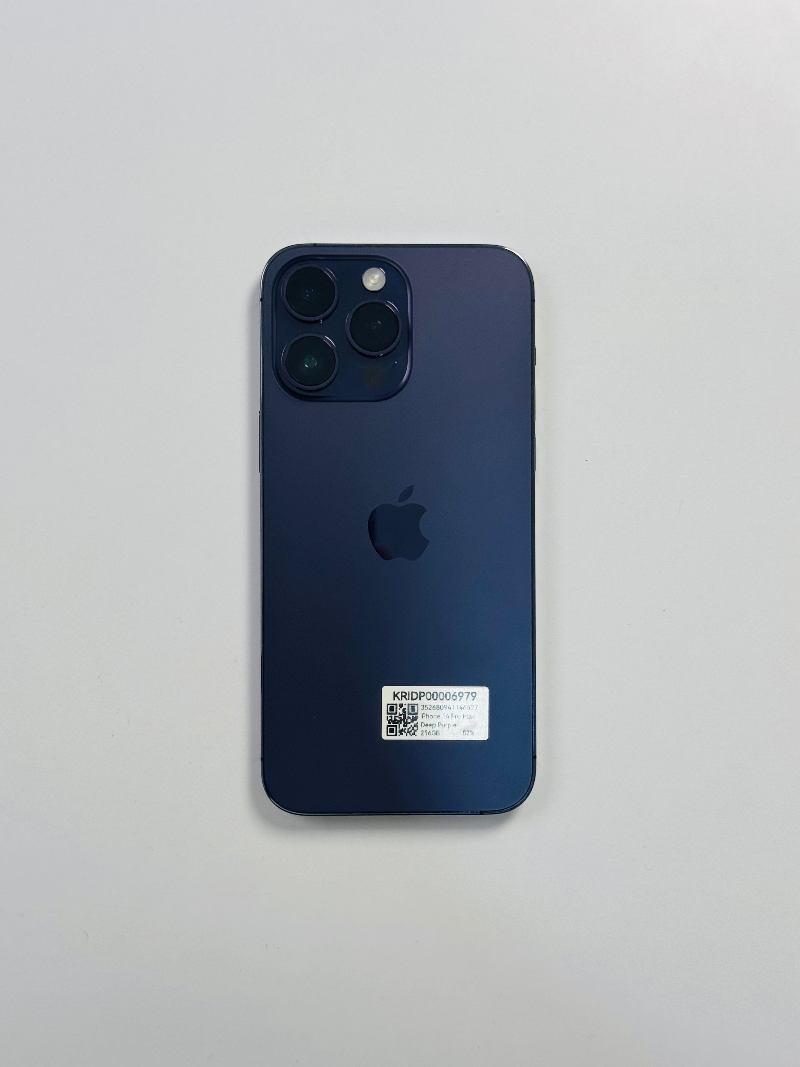 iPhone 14 Pro Max 256GB ex iBox Deep Purple Kondisi Sempurna