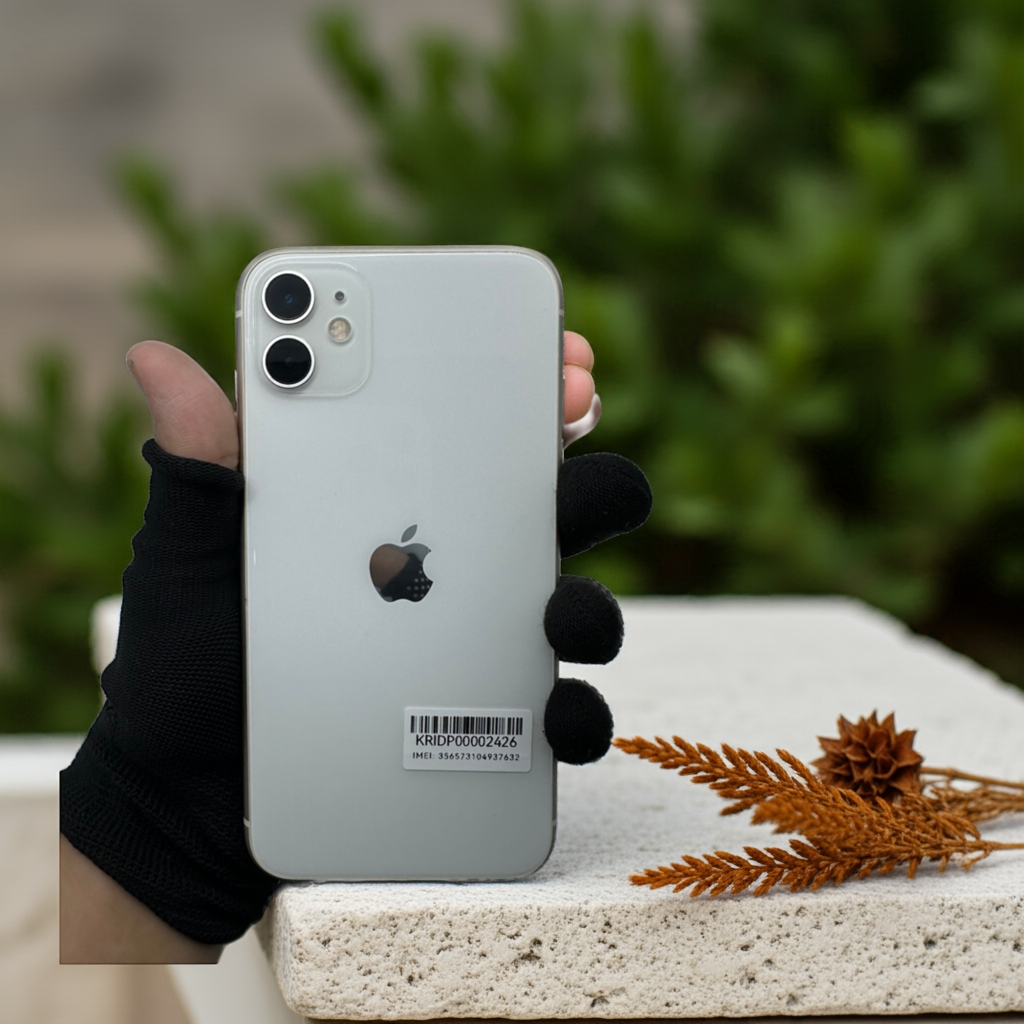 iPhone 11 64GB ex iBox warna White