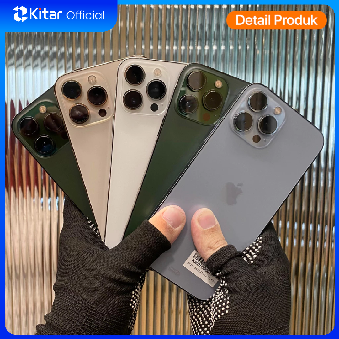 iPhone 13 Pro Max Second Original Resmi IMEI Permanen + Garansi 1 Tahun