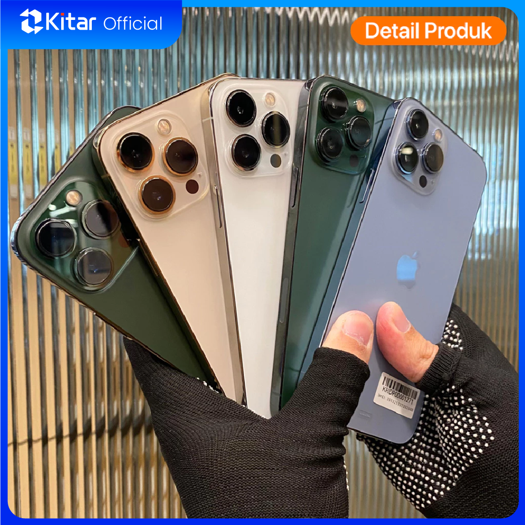 iPhone 13 Pro Max Second Original Resmi IMEI Permanen + Garansi 1 Tahun